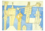 Picasso Pablo; Badende am Garoupe-Strand , 1957
